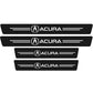 Carbon Car Door Sills Stickers