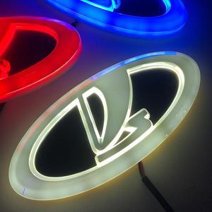 🚗4D Car Logo Badge LED Light✨For The Front And Back.(Discount for tiktok users）