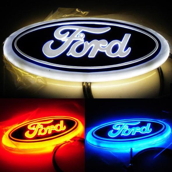 🚗4D Car Logo Badge LED Light✨For The Front And Back