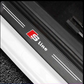 Carbon Car Door Sills Stickers